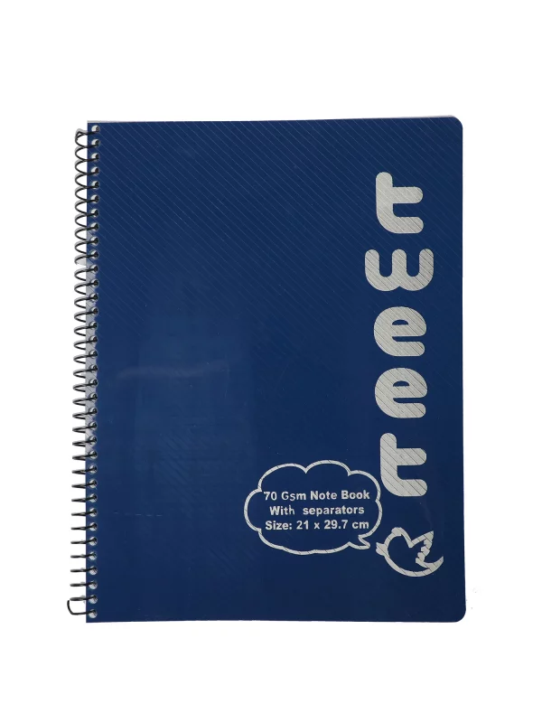 Blue Tweet Notebook by Nile Stationeries