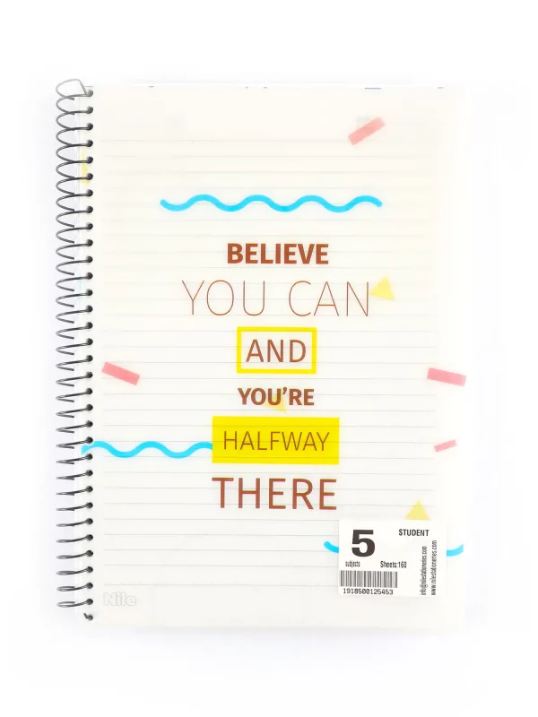 Student notebook by Nile Stationeries