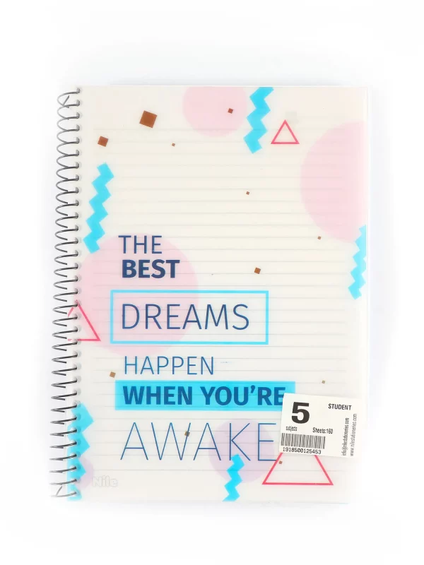 Student notebook by Nile Stationeries