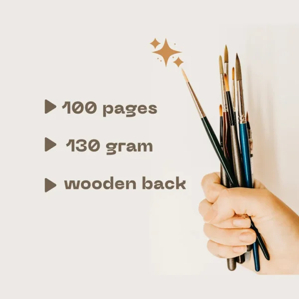 A4 size Sketch Book made by Nile Stationeries