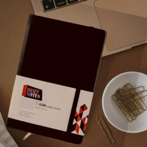 Brief Journal Notebook made by Nile Stationeries