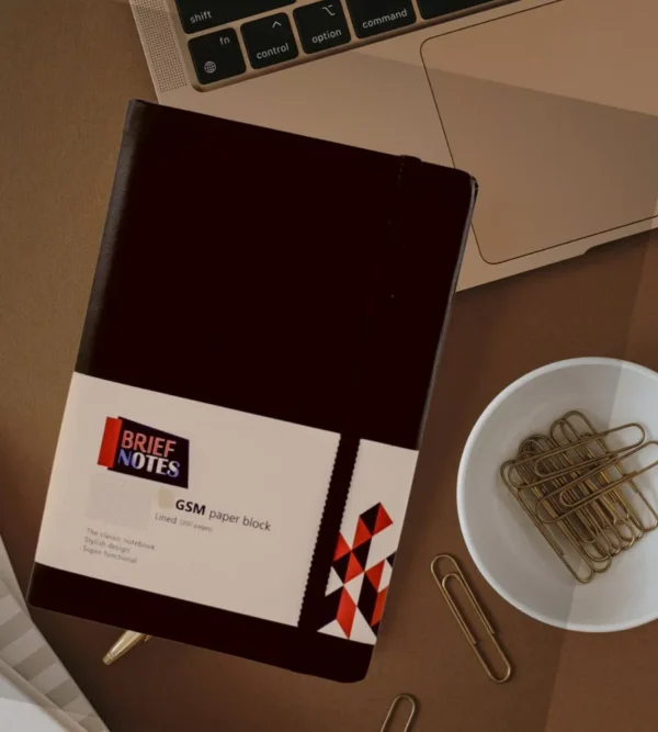 Brief Journal Notebook made by Nile Stationeries