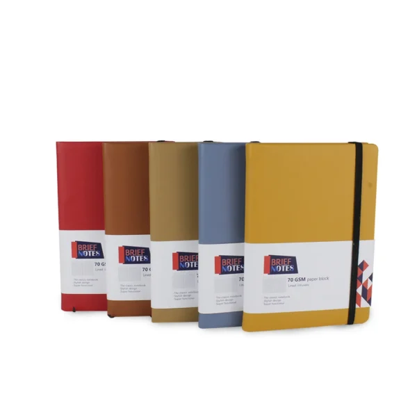Brief Journal Notebook made by Nile Stationeries