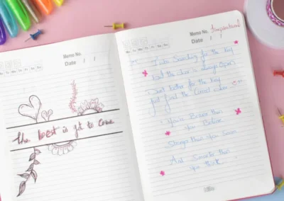 Brief Journal Notebook made by Nile Stationeries
