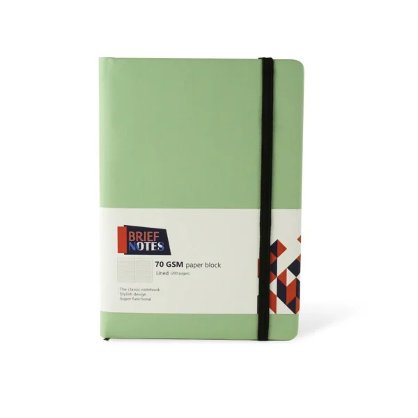 Brief Journal Notebook made by Nile Stationeries