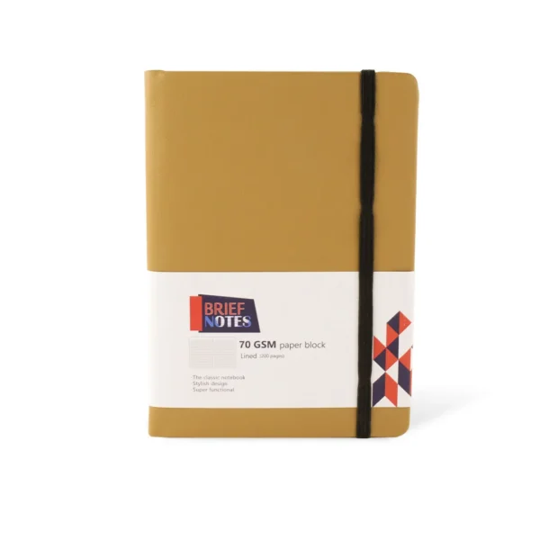 Brief Journal Notebook made by Nile Stationeries