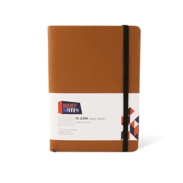 Brief Journal Notebook made by Nile Stationeries