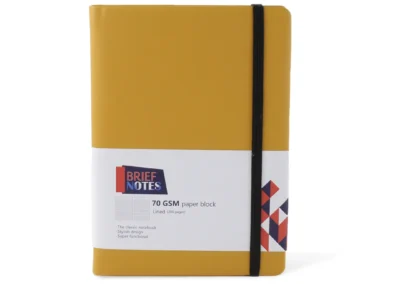 Brief Journal Notebook made by Nile Stationeries
