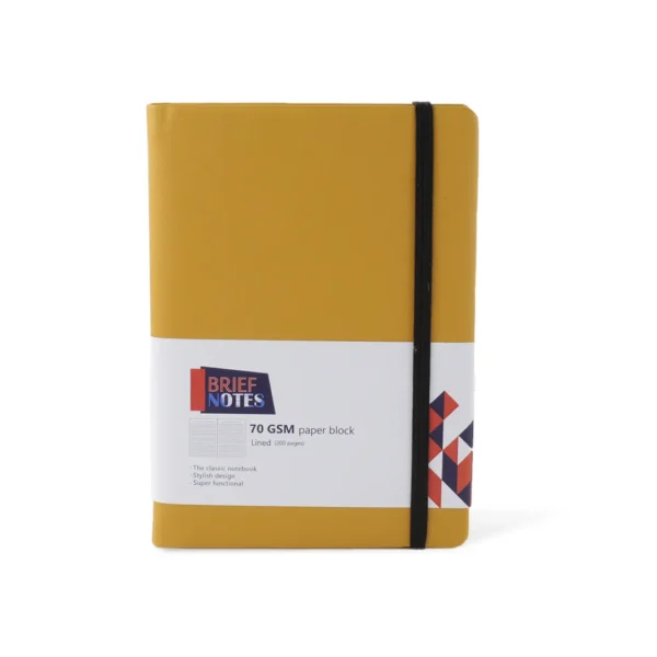 Brief Journal Notebook made by Nile Stationeries