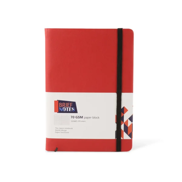 Brief Journal Notebook made by Nile Stationeries